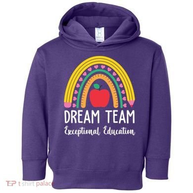 Dream Team Exceptional Education Gift For Teacher Toddler Hoodie