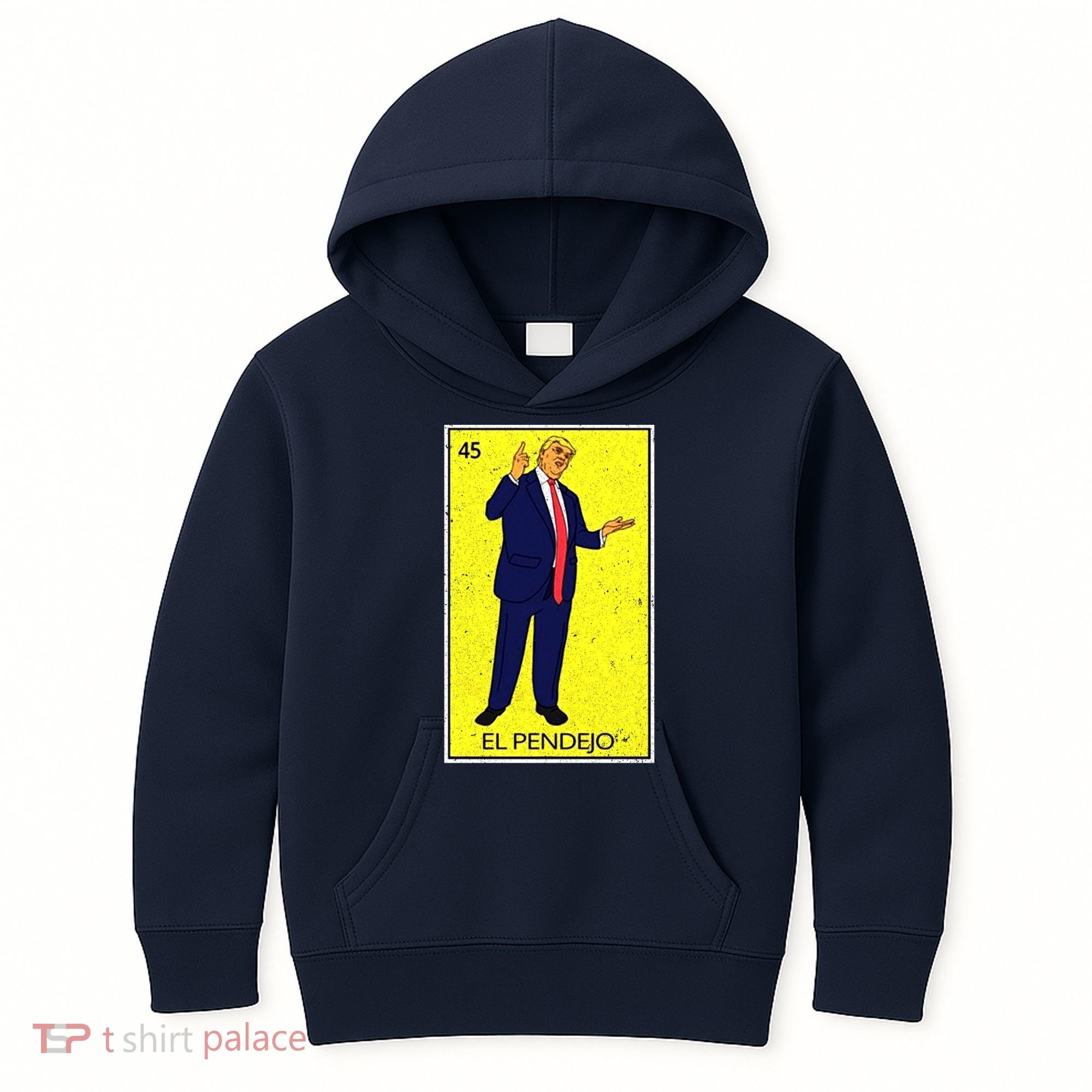 Donald Trump El Pendejo Kids Hoodie