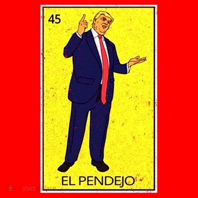 Donald Trump El Pendejo Santa Hat