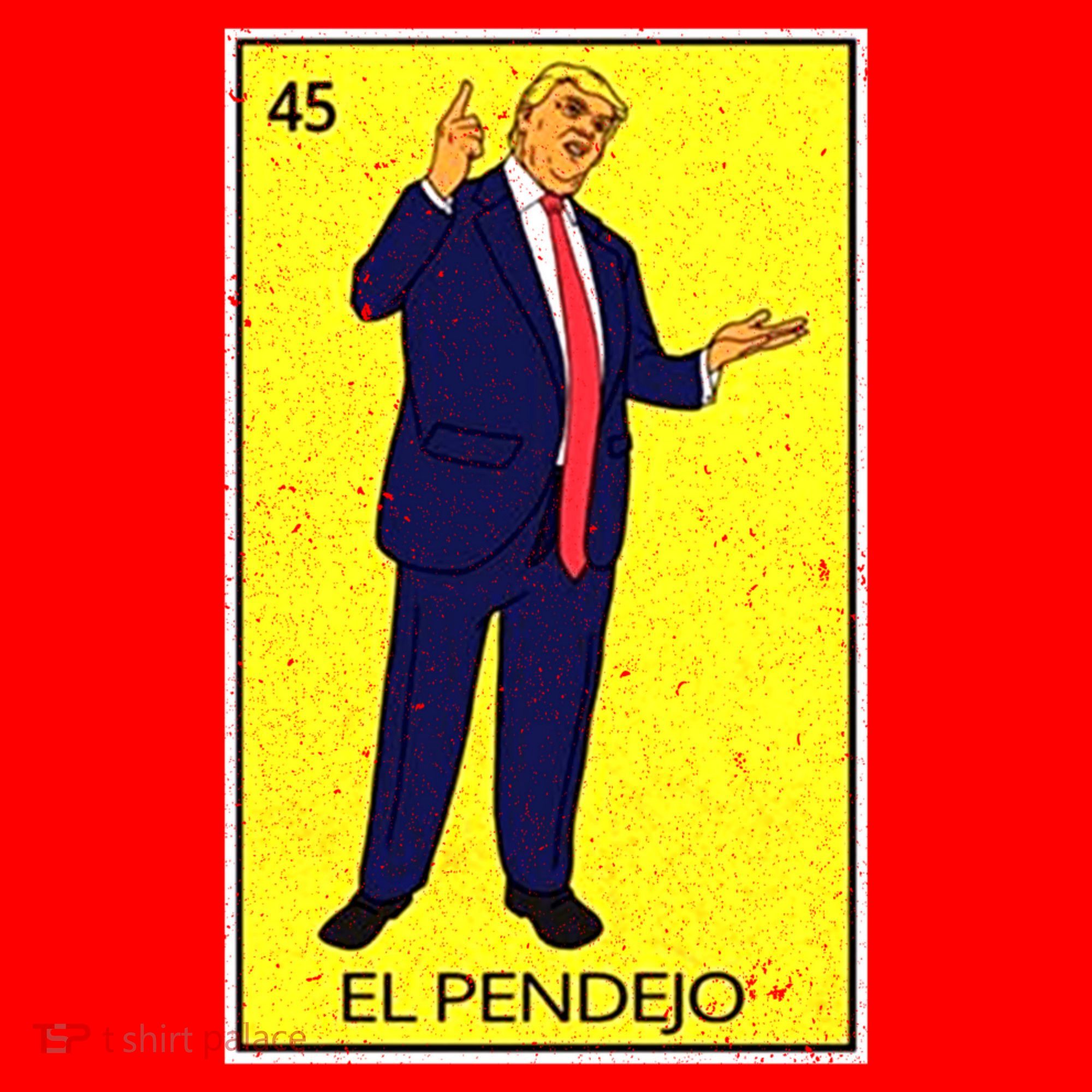 Donald Trump El Pendejo Santa Hat