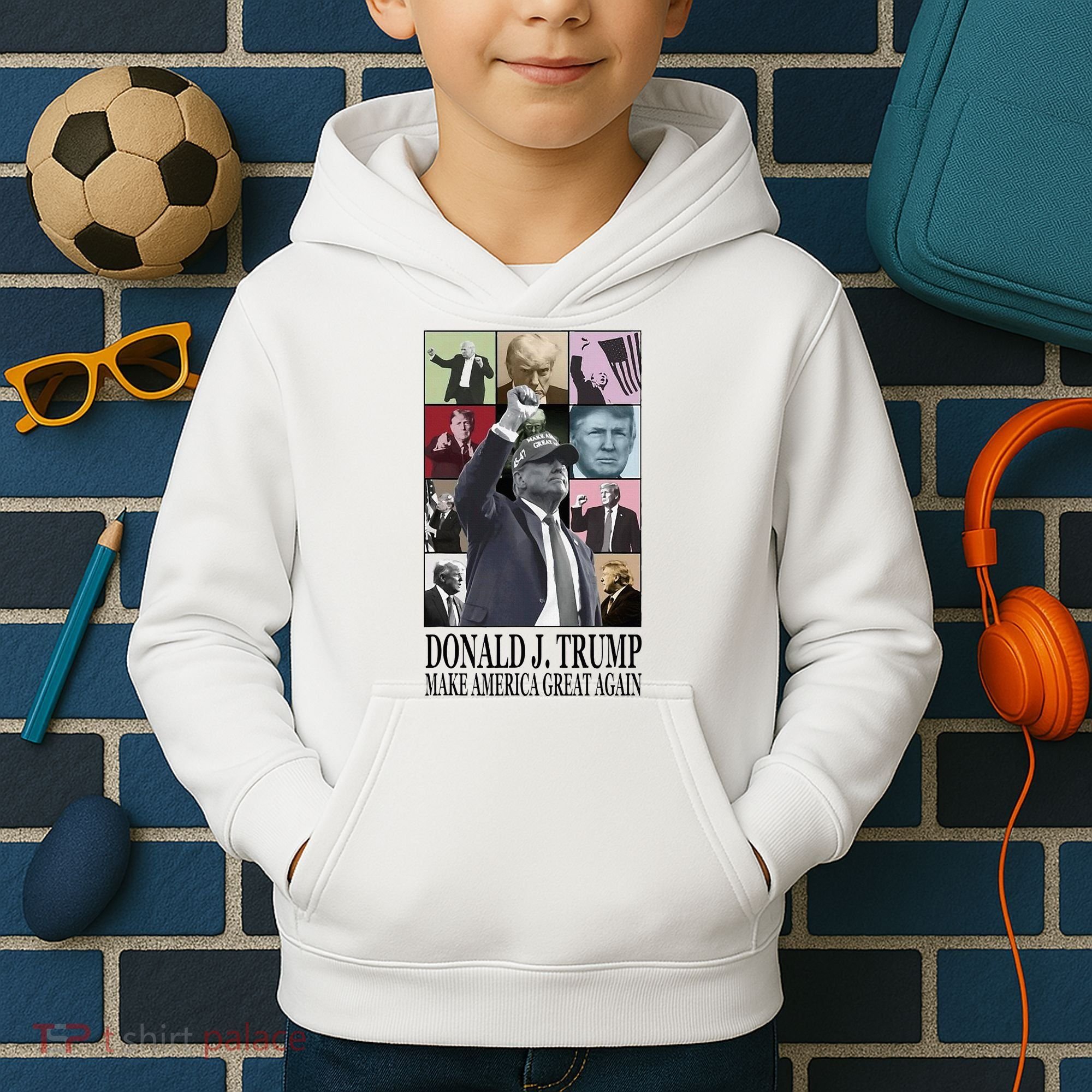 Donald Trump Era Kids Hoodie