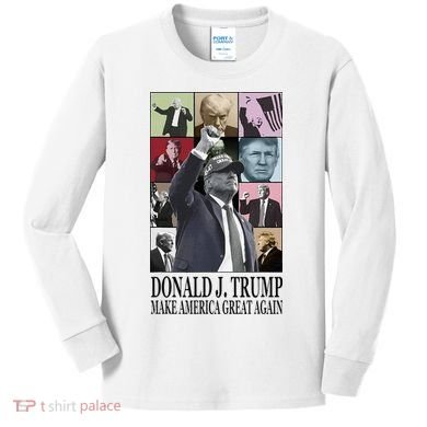 Donald Trump Era Kids Long Sleeve Shirt