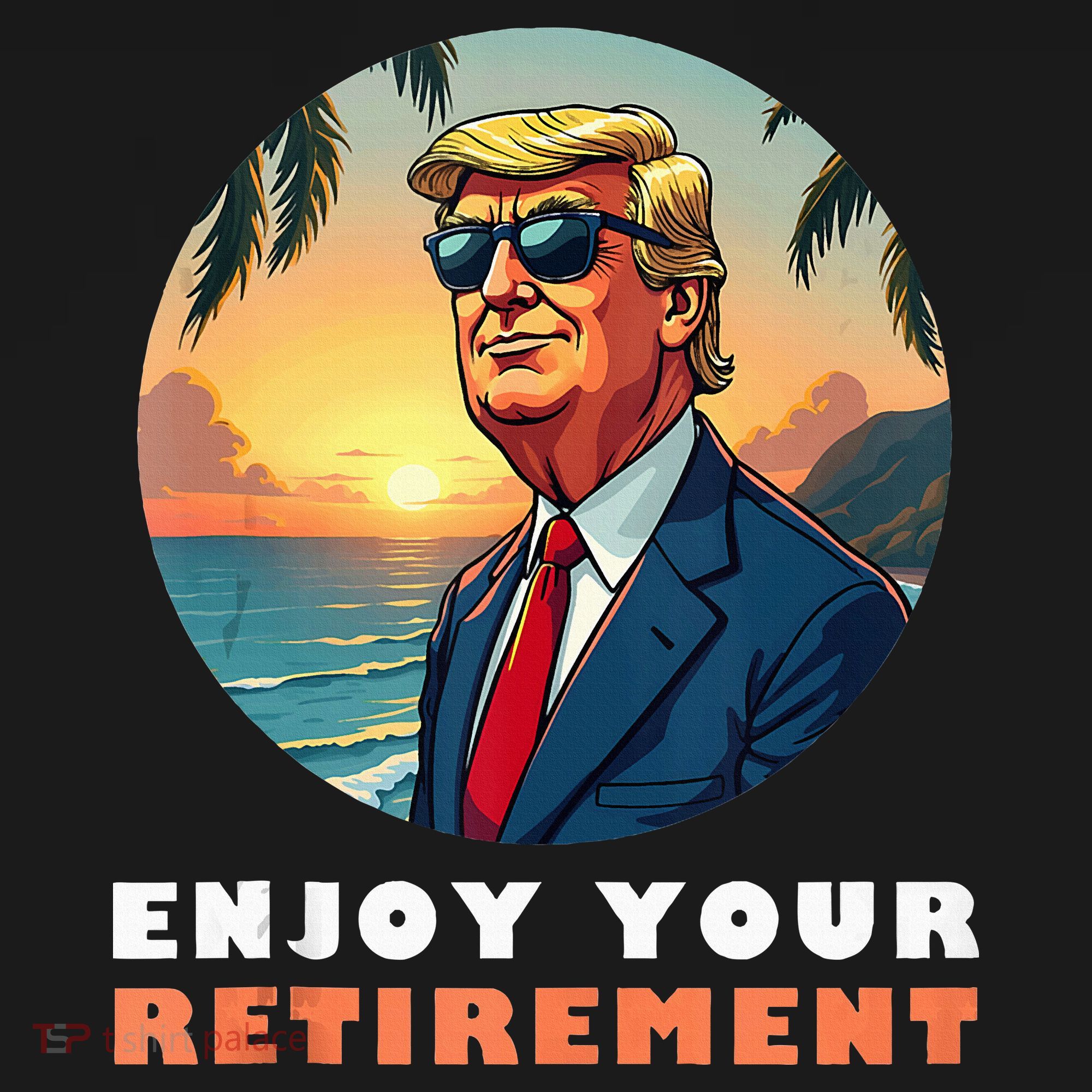 Donald Trump Enjoy Your Retirement Retiree Retired Trump Women's Hoodie