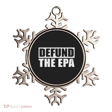 Defund The Epa Funny Meme Ornament