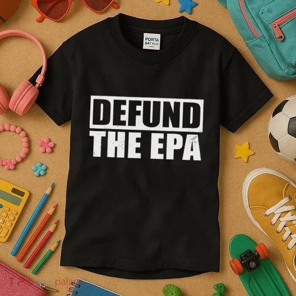 Defund The Epa Funny Meme Kids T-Shirt