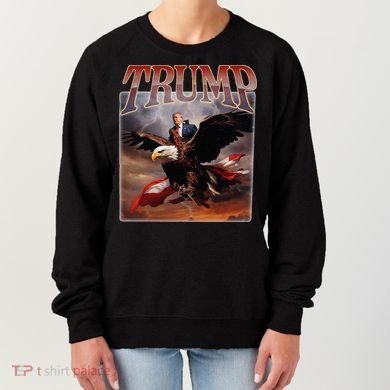 Donald Trump Eagle Usa President Women's Sweatshirt