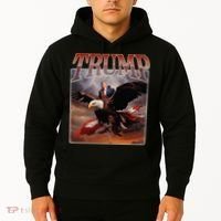 Donald Trump Eagle Usa President Hoodie thumb 2