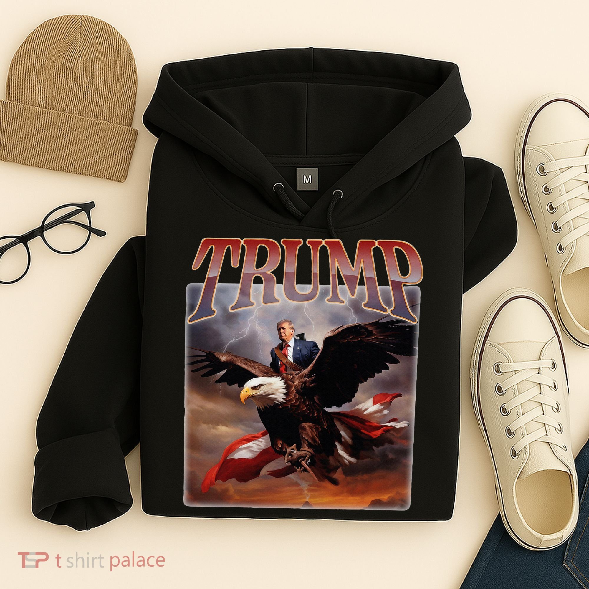 Donald Trump Eagle Usa President Hoodie