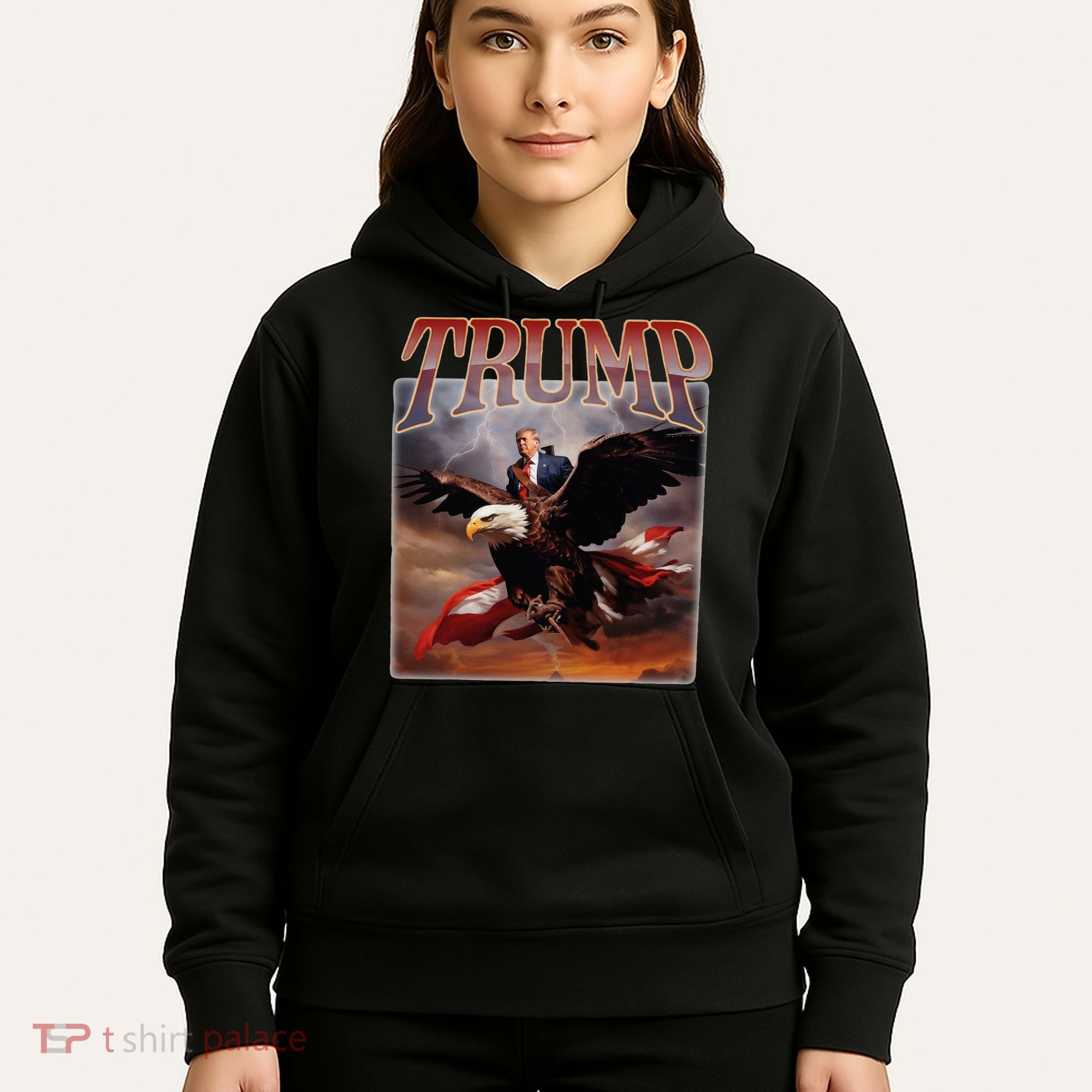 Donald Trump Eagle Usa President Hoodie