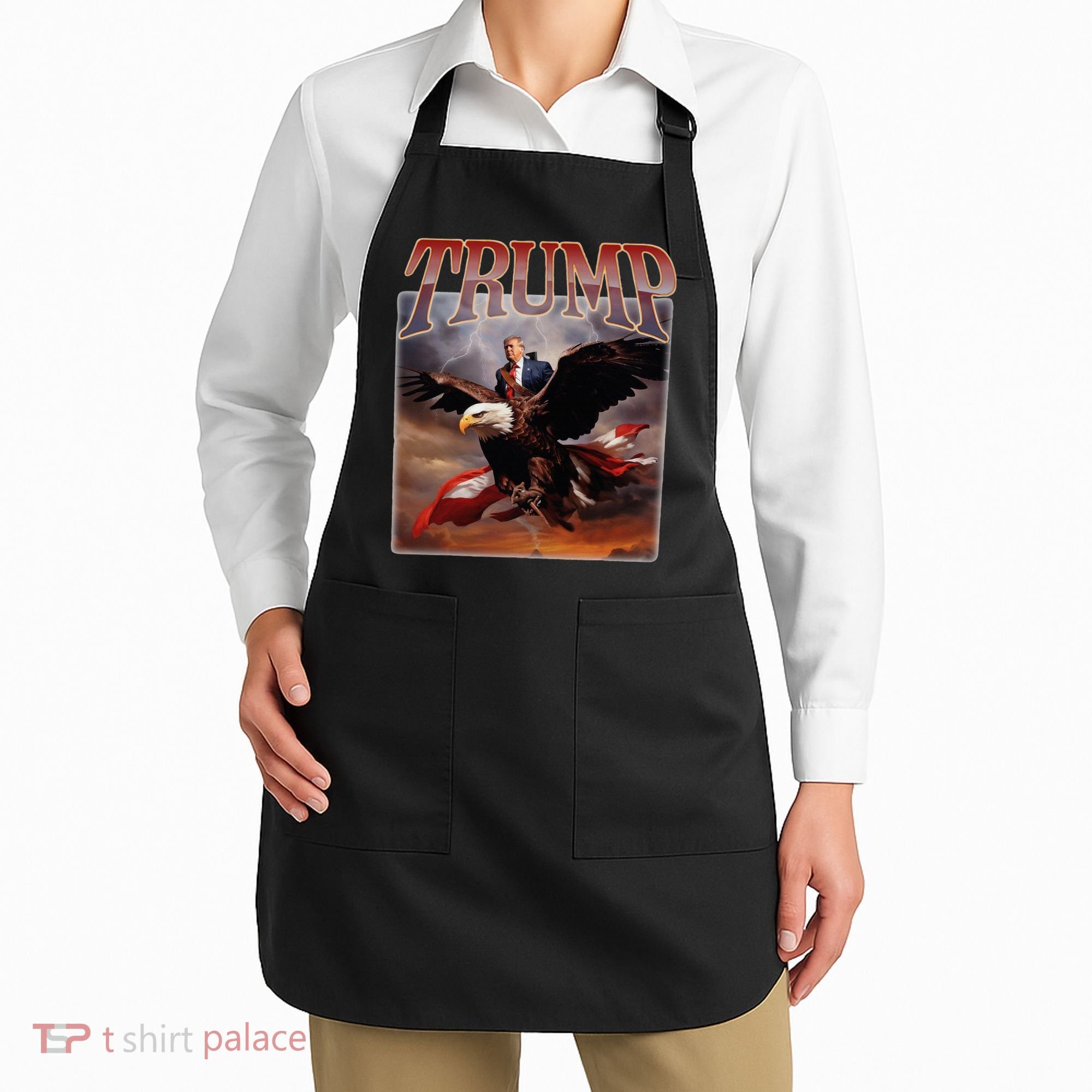 Donald Trump Eagle Usa President Apron