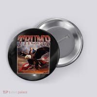 Donald Trump Eagle Usa President Button thumb 0