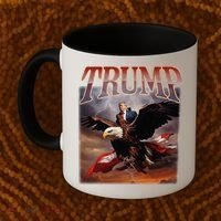 Donald Trump Eagle Usa President Coffee Mug thumb 2