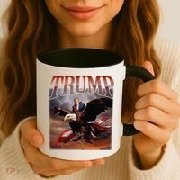 Donald Trump Eagle Usa President Coffee Mug thumb 3