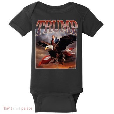 Donald Trump Eagle Usa President Baby Bodysuit