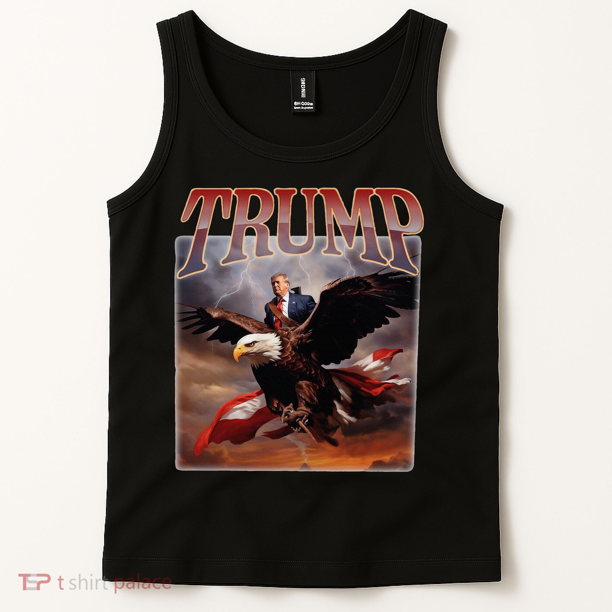 Donald Trump Eagle Usa President Tank Top