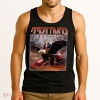 Donald Trump Eagle Usa President Tank Top thumb 3