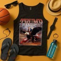 Donald Trump Eagle Usa President Tank Top thumb 4