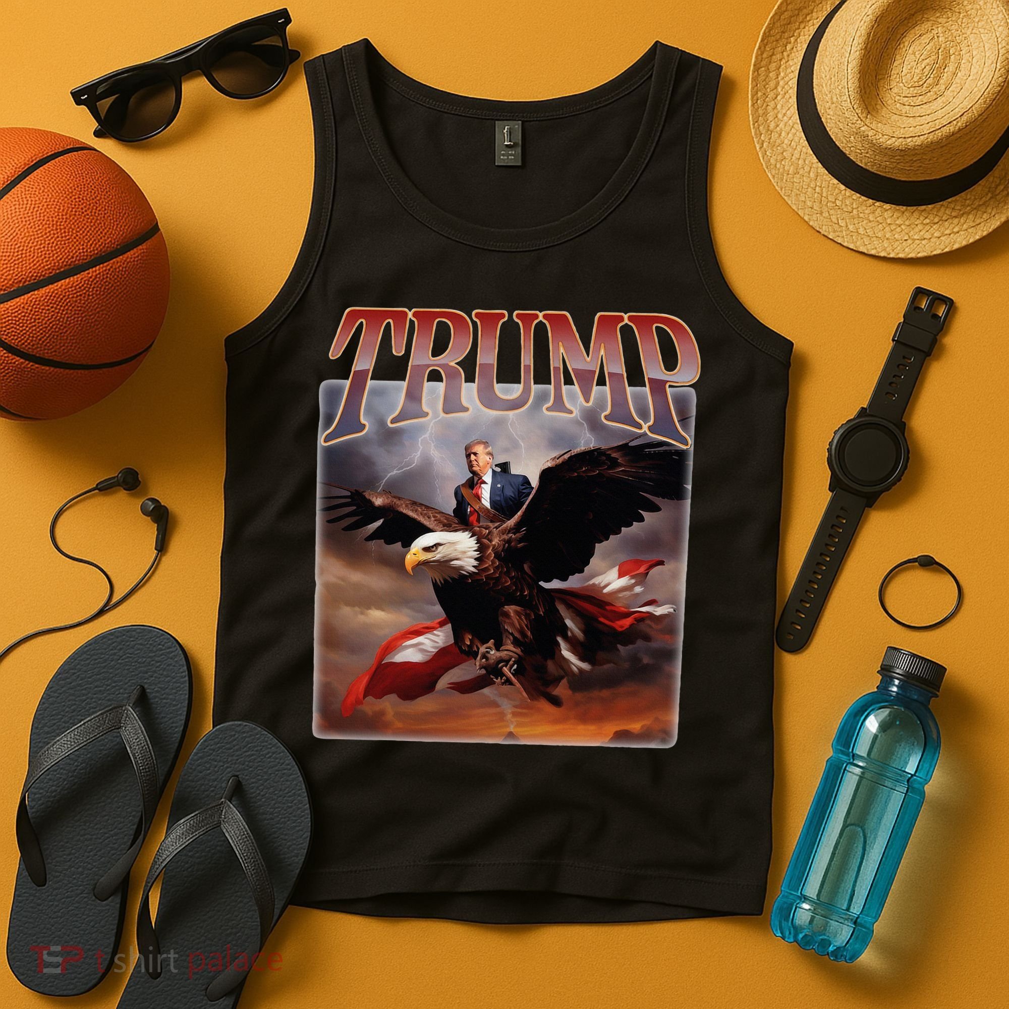 Donald Trump Eagle Usa President Tank Top
