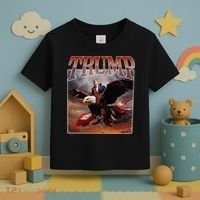 Donald Trump Eagle Usa President Toddler T-Shirt thumb 3