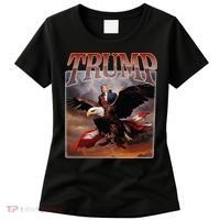 Donald Trump Eagle Usa President Women's T-Shirt thumb 0
