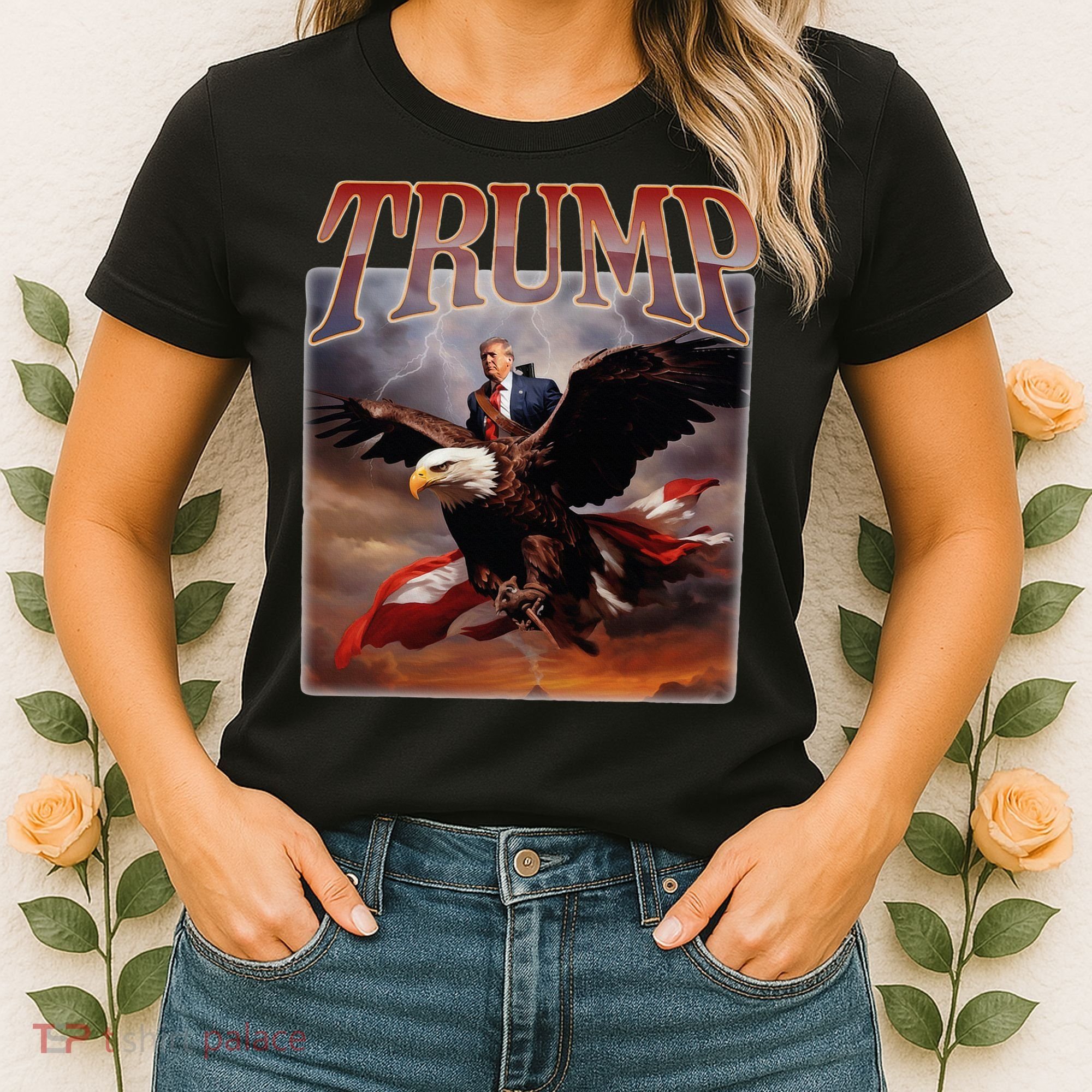 Donald Trump Eagle Usa President Women's T-Shirt