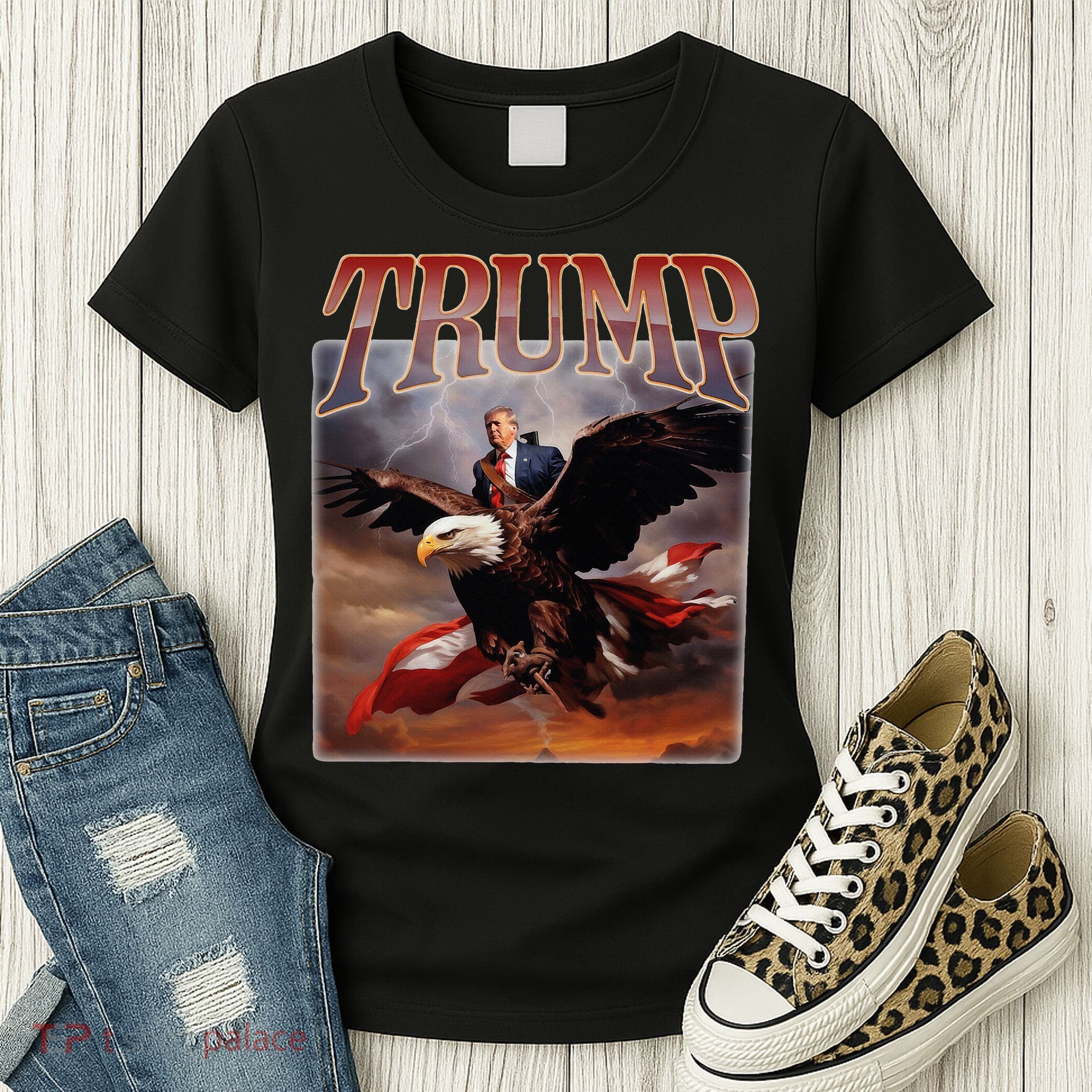 Donald Trump Eagle Usa President Women's T-Shirt