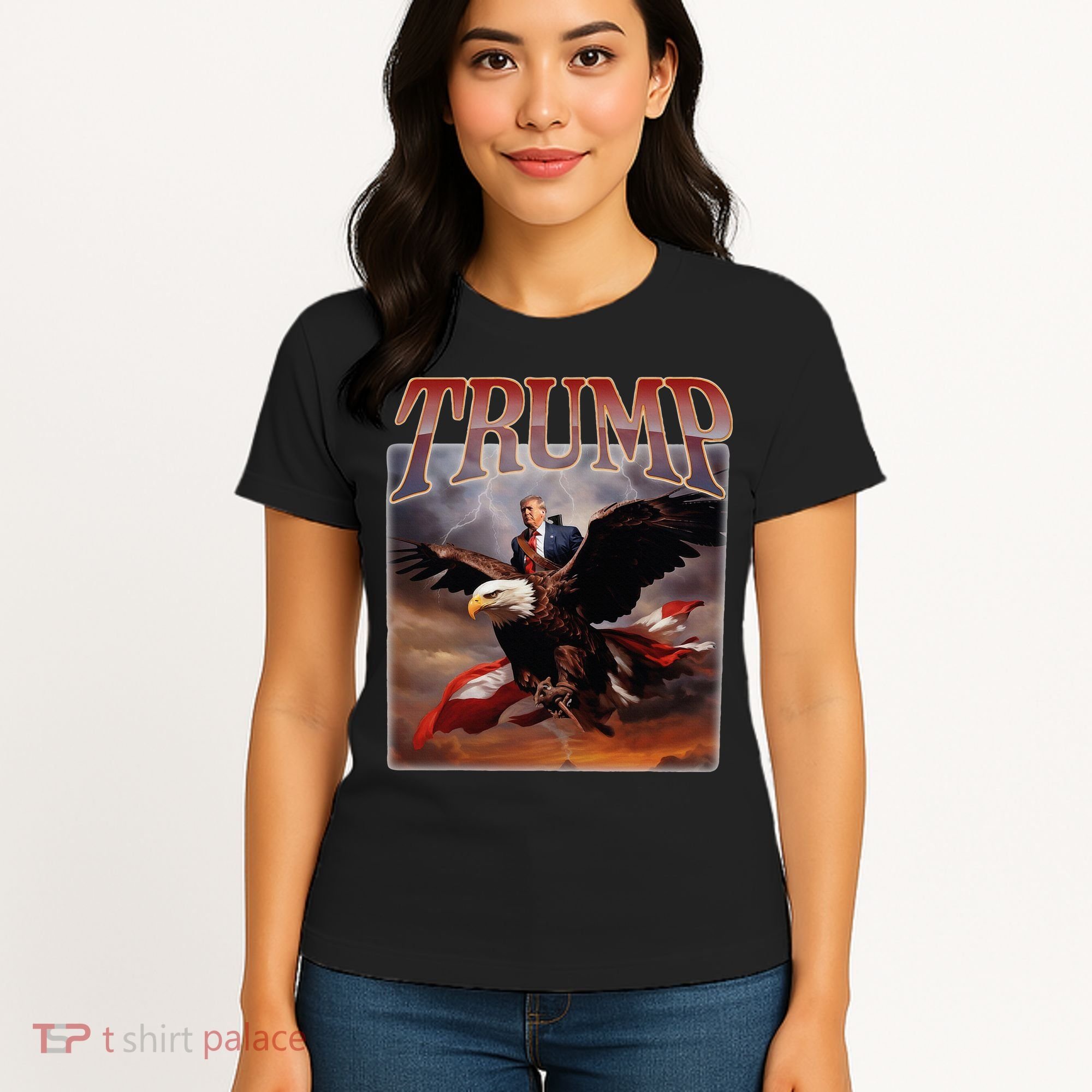 Donald Trump Eagle Usa President Women's T-Shirt