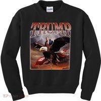 Donald Trump Eagle Usa President Kids Sweatshirt thumb 0