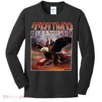 Donald Trump Eagle Usa President Kids Long Sleeve Shirt thumb 0
