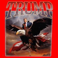 Donald Trump Eagle Usa President Santa Hat thumb 1