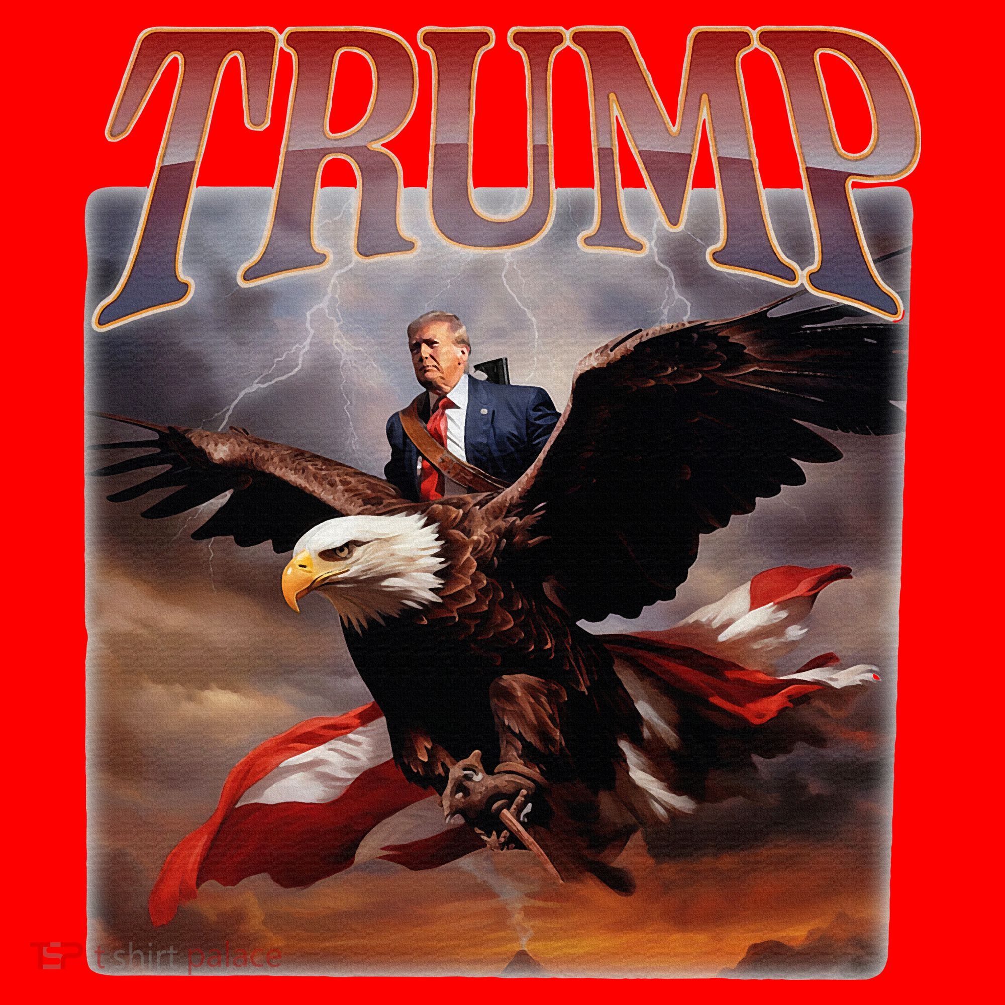 Donald Trump Eagle Usa President Santa Hat