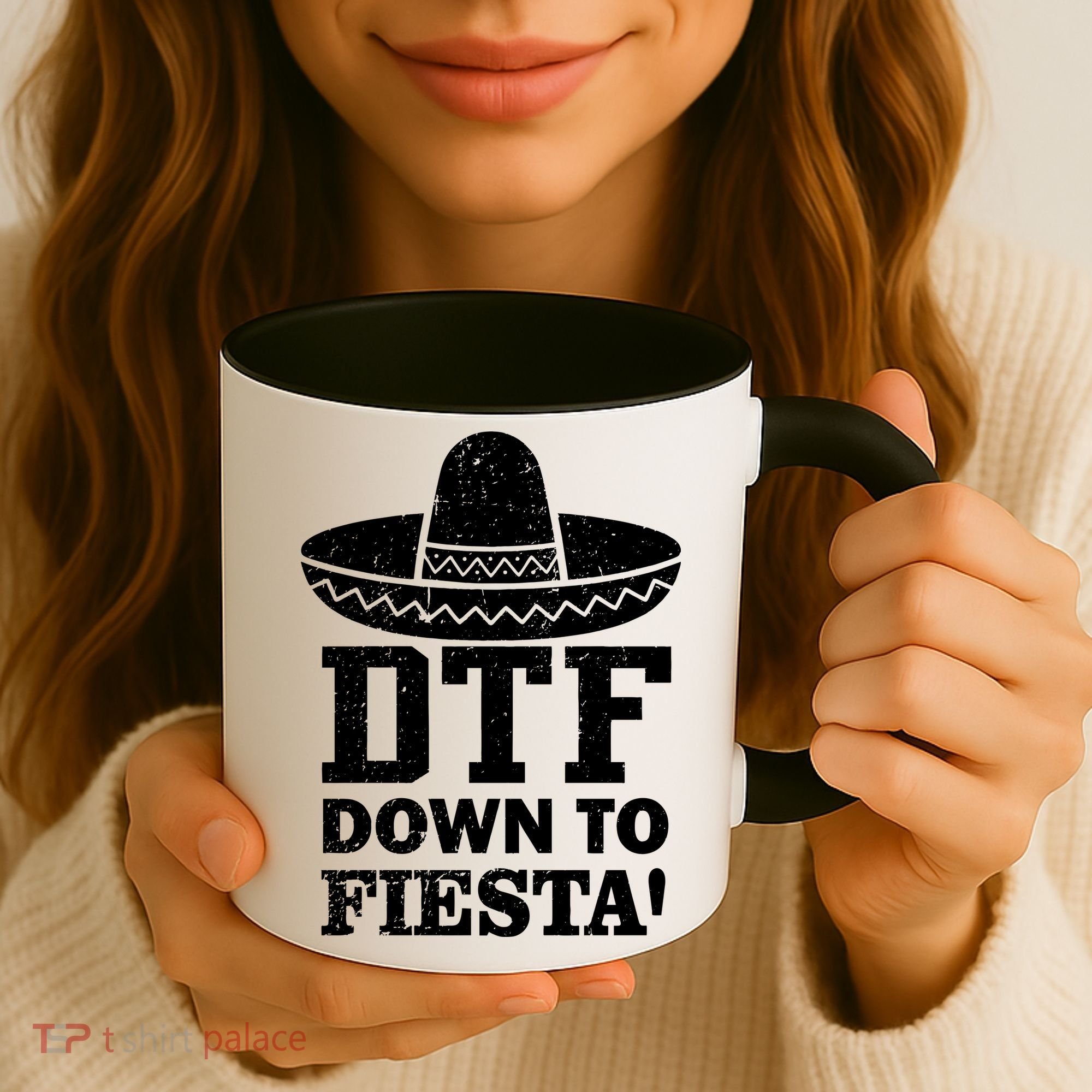 DTF Down To Fiesta Coffee Mug