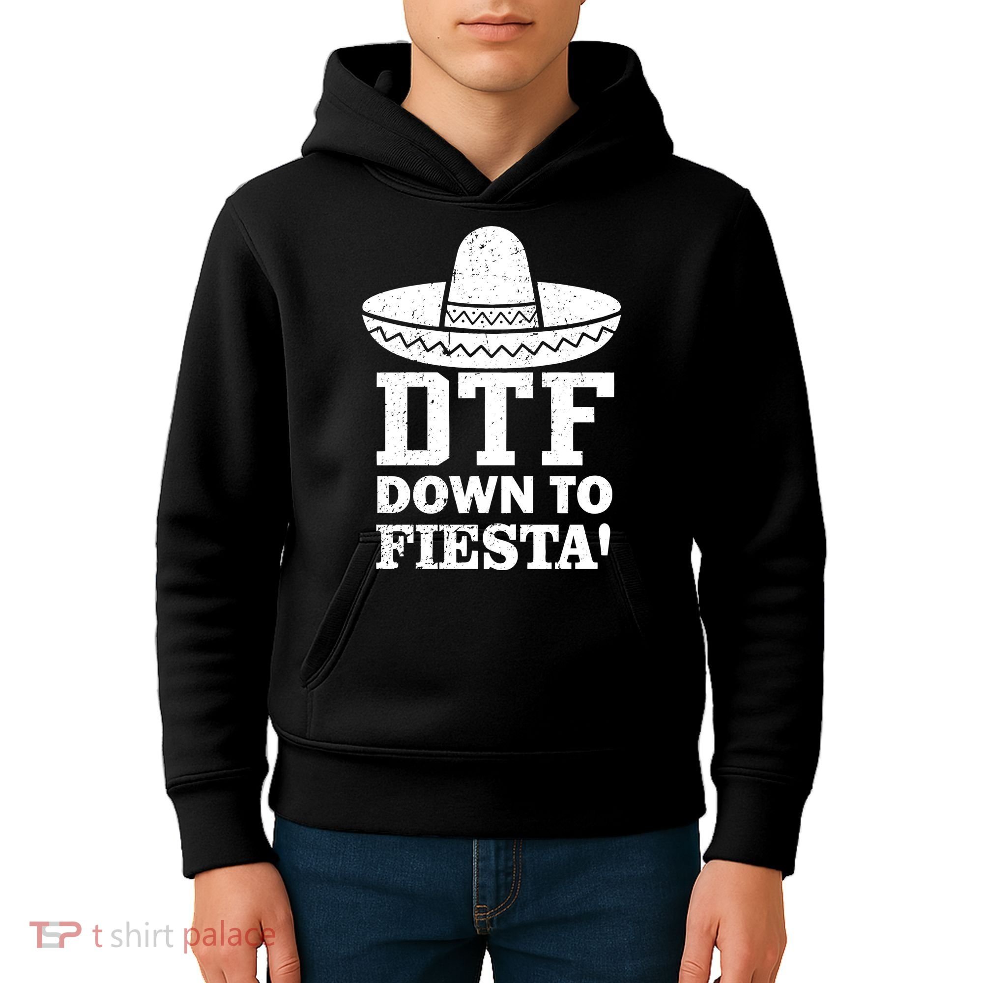 DTF Down To Fiesta Kids Hoodie