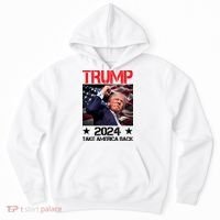 Donald Trump Fist Pump Take America Back 2024 Usa Hoodie thumb 0