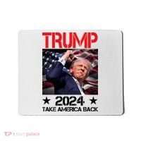 Donald Trump Fist Pump Take America Back 2024 Usa Mousepad thumb 0