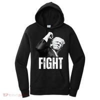 Donald Trump Fist Pump Donald Trump Shooting Women's Hoodie thumb 0