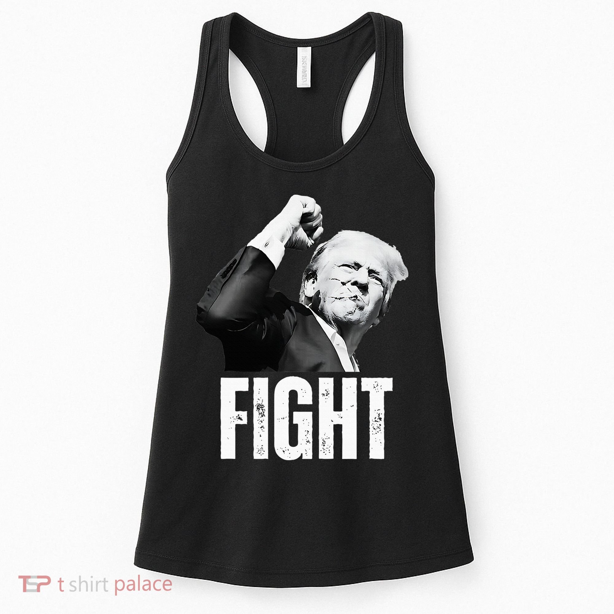 Donald Trump Fist Pump Donald Trump Shooting Women's Tank Top