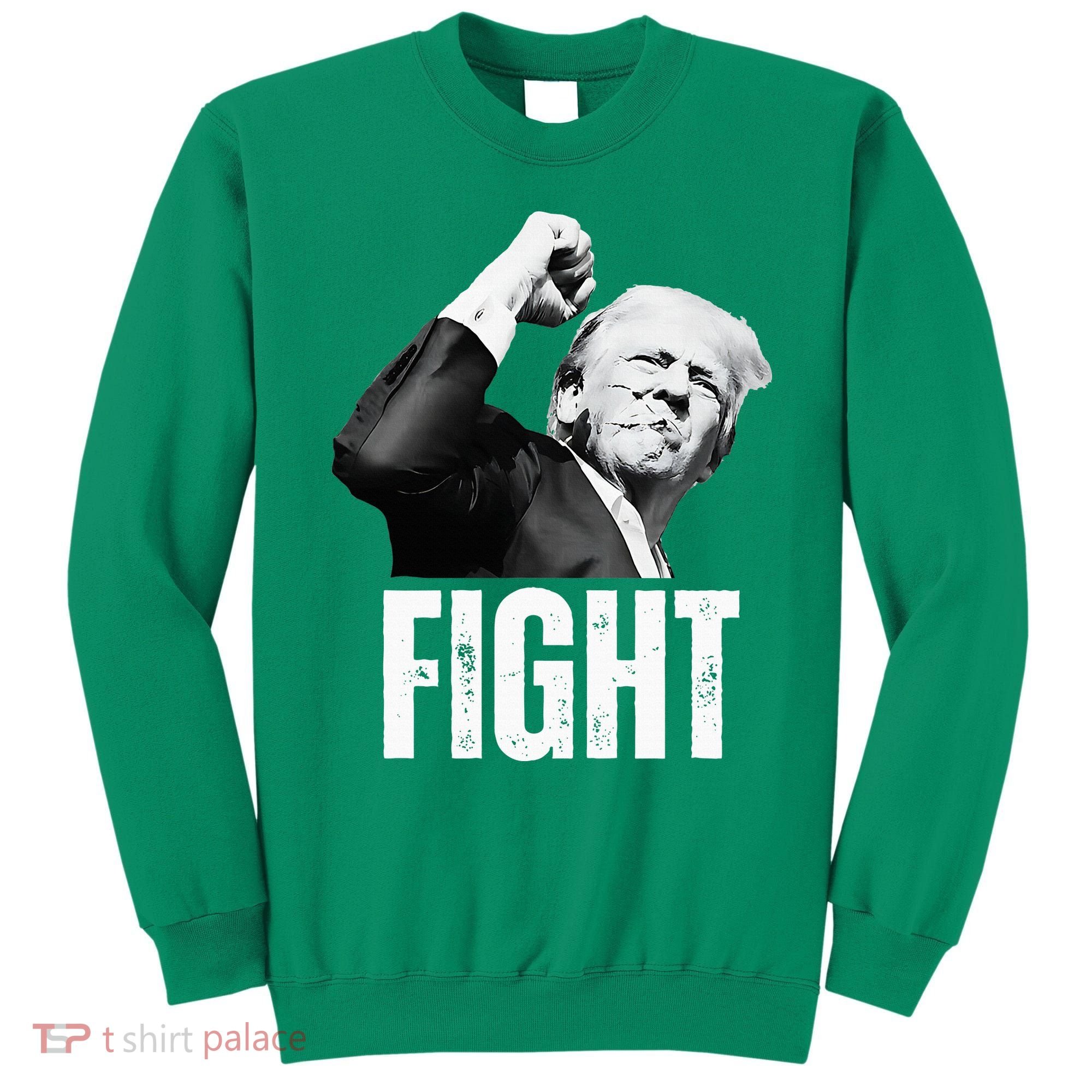 Donald Trump Fist Pump Donald Trump Shooting Sweatshirt