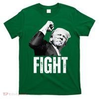 Donald Trump Fist Pump Donald Trump Shooting T-Shirt thumb 0