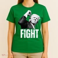 Donald Trump Fist Pump Donald Trump Shooting T-Shirt thumb 4
