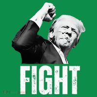Donald Trump Fist Pump Donald Trump Shooting Women's Long Sleeve Shirt thumb 2
