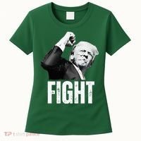 Donald Trump Fist Pump Donald Trump Shooting Women's T-Shirt thumb 0