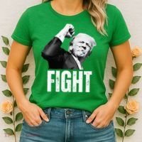 Donald Trump Fist Pump Donald Trump Shooting Women's T-Shirt thumb 2