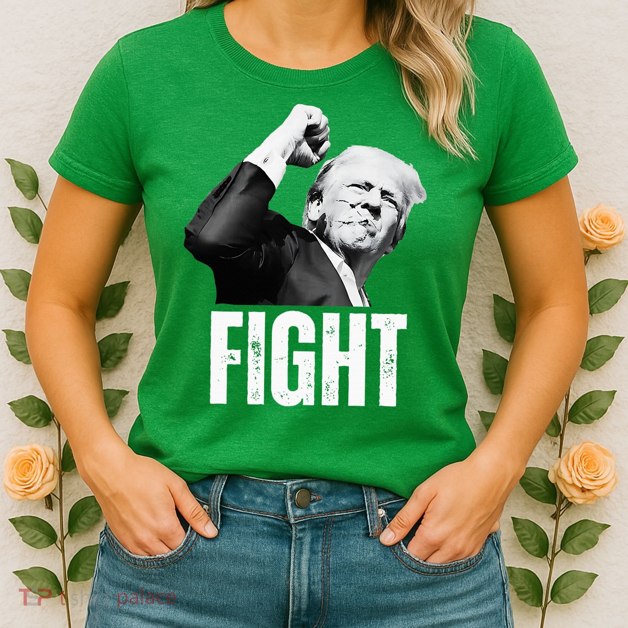 Donald Trump Fist Pump Donald Trump Shooting Women's T-Shirt