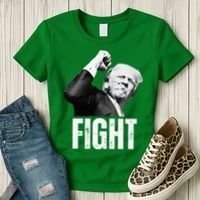 Donald Trump Fist Pump Donald Trump Shooting Women's T-Shirt thumb 3