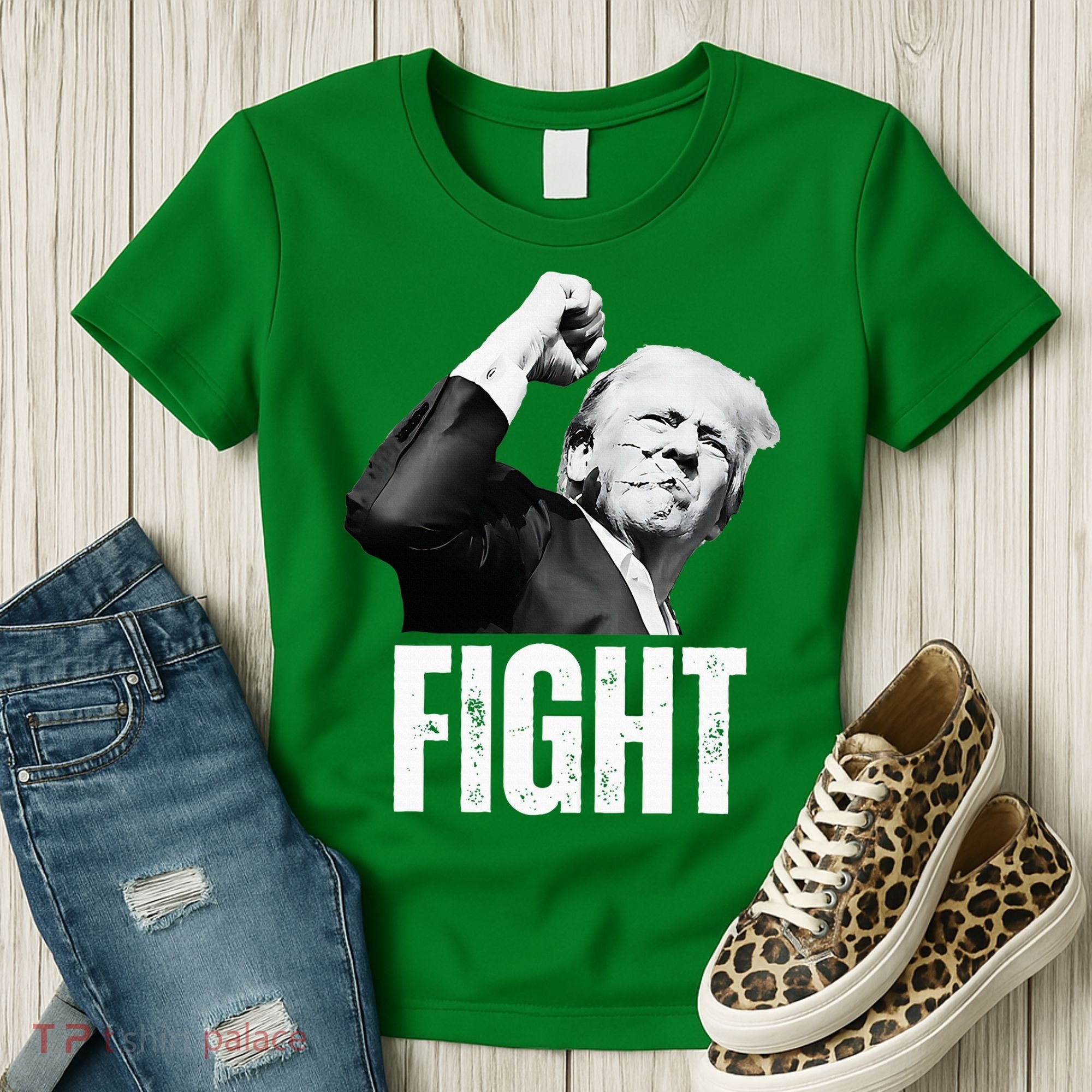 Donald Trump Fist Pump Donald Trump Shooting Women's T-Shirt