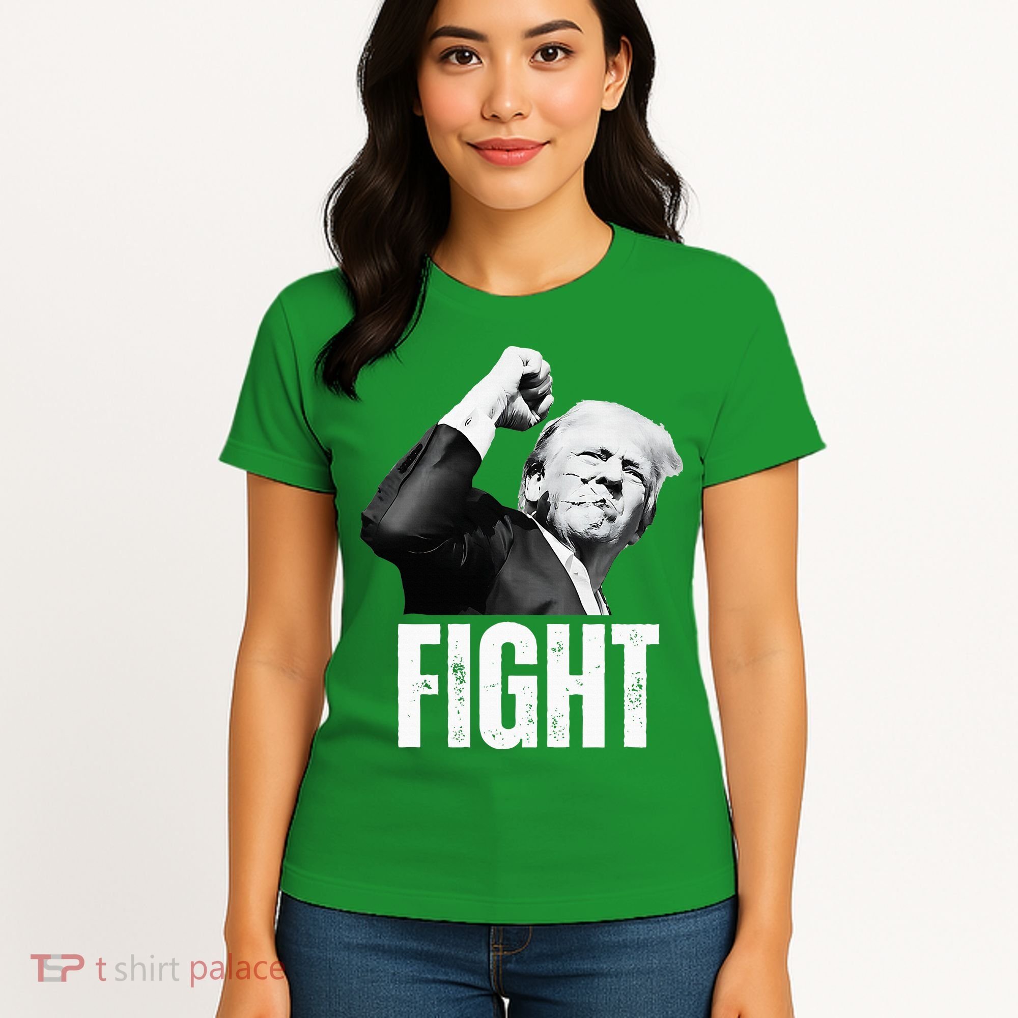 Donald Trump Fist Pump Donald Trump Shooting Women's T-Shirt