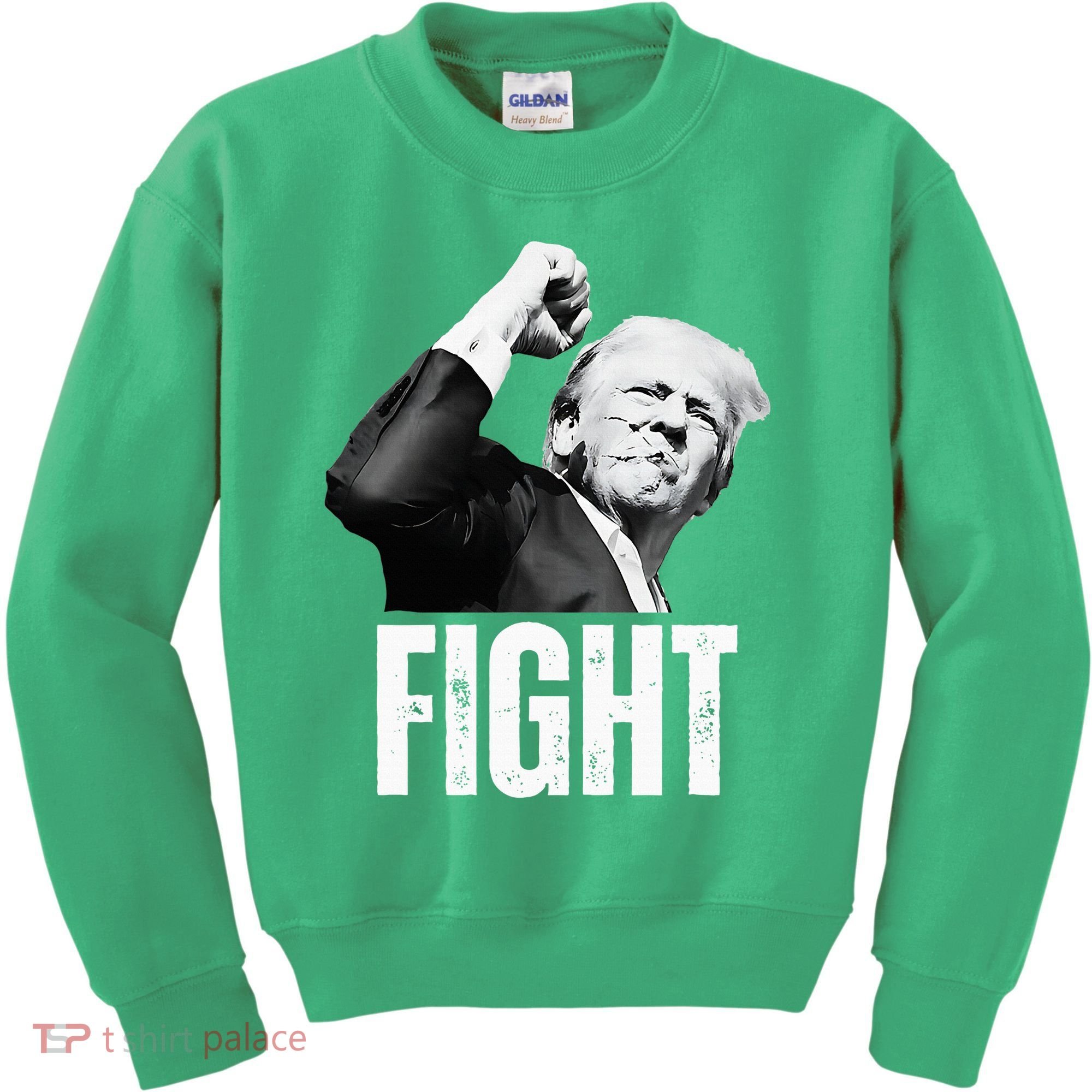 Donald Trump Fist Pump Donald Trump Shooting Kids Sweatshirt