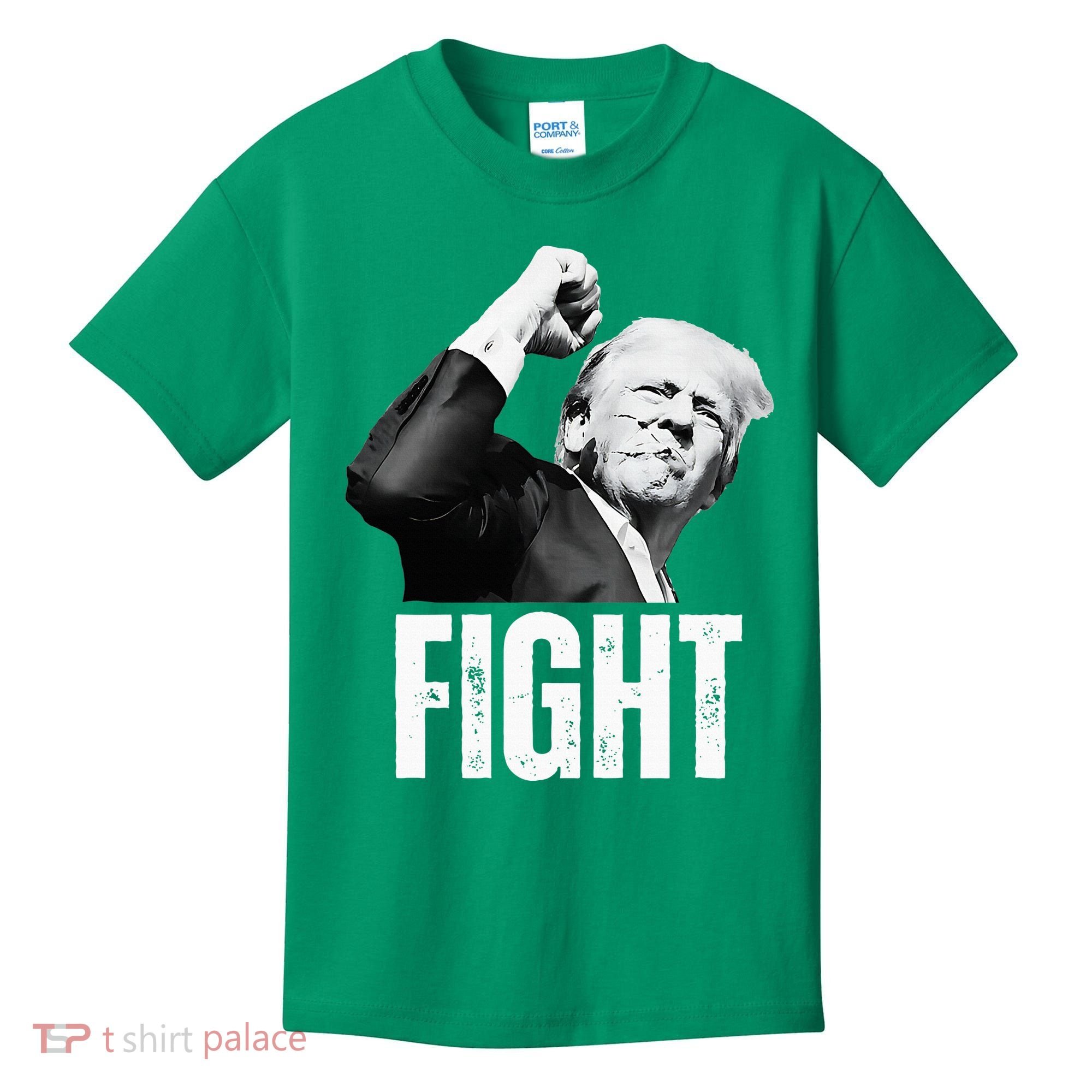 Donald Trump Fist Pump Donald Trump Shooting Kids T-Shirt
