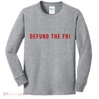 Defund The FBI Kids Long Sleeve Shirt thumb 0